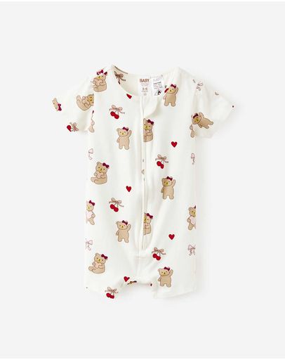 VANILLASWEETHEART BOW BEAR