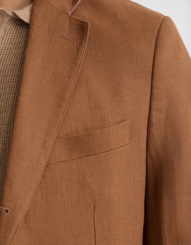 Oxford - 3 Button Linen Milton Blazer