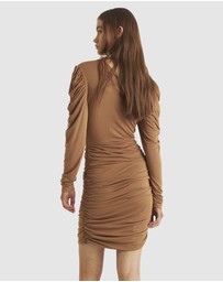 Zerafima - Jersey Gathered Dress