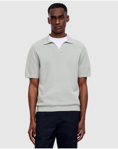ARKET - Textured Polo Shirt