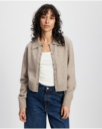 & Other Stories - Knitted Collar Cardigan