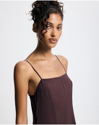 Lover - Anya Lace Trim Sheer Tunic