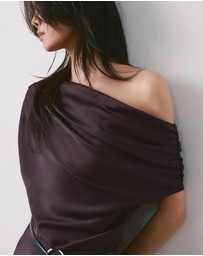 M.N.G - Asymmetrical Flared Dress