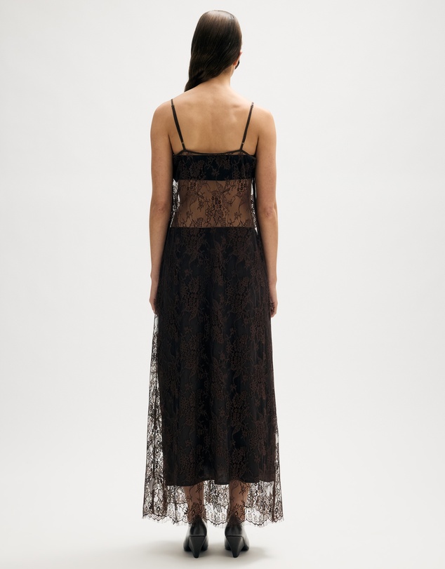 Minima Esenciales - Bria Lace Dress With Detachable Skirt