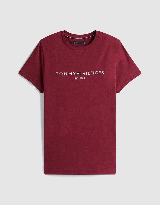 Tommy Hilfiger - Logo Embroidery Slim T-Shirt