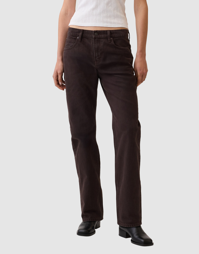 GAP - Mid Rise Straight Taper Barrel Jeans