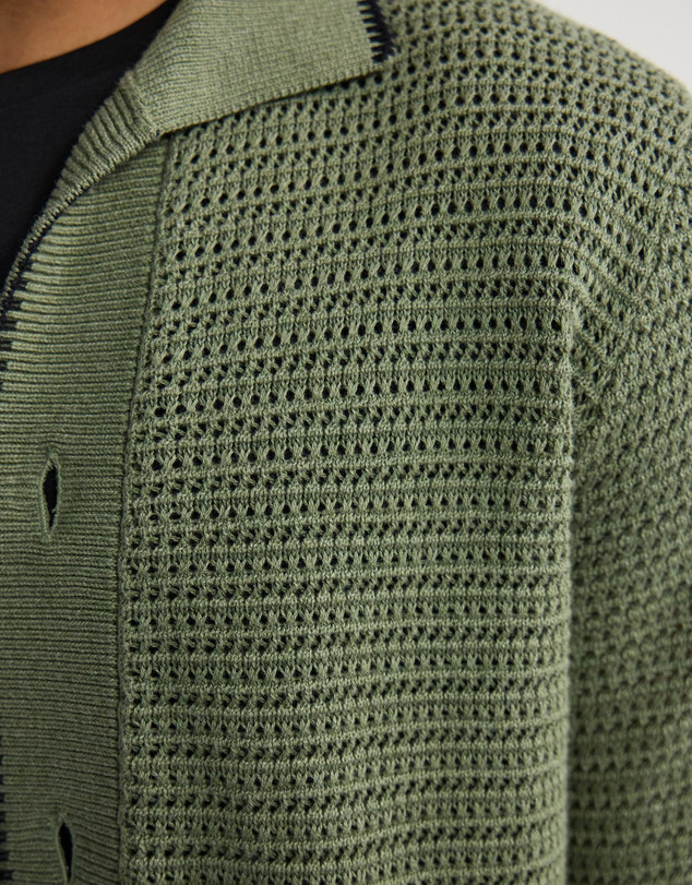 Oxford - Silas Button Up Knit
