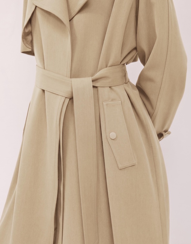 Calli - Karise Relaxed Trench Coat