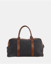 Pierre Cardin - Pierre Cardin Canvas Overnight Bag with Front Pocket
