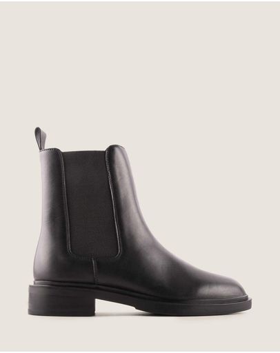 BLACK LEATHER