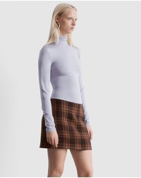& Other Stories - Checked Mini Skirt