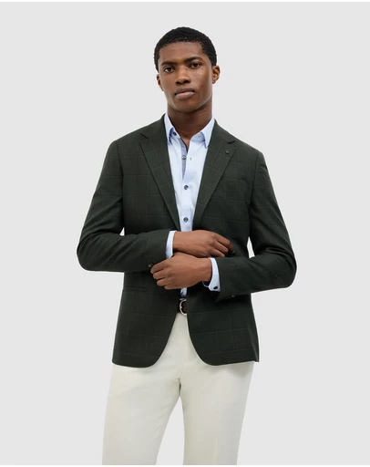 Politix - Lawson Windowpane Check Blazer