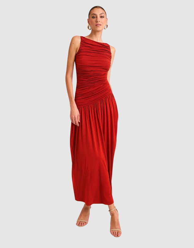 Honey and Beau - Lorena Drop Bodice Dress