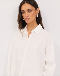 Calli - Hayes Draped Shirt