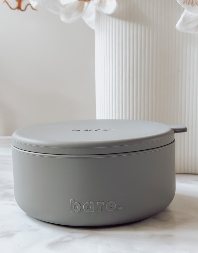 Bare The Label - Silicone Bowl and Lid