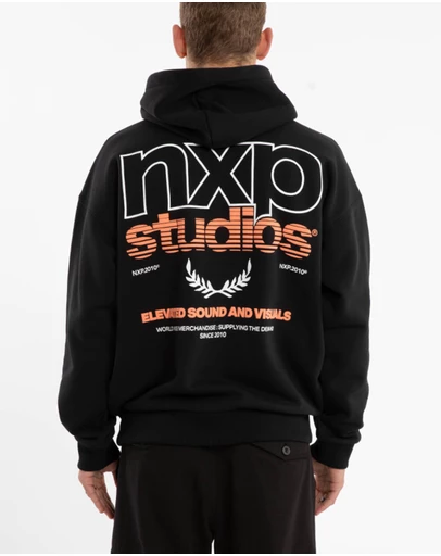 Nena & Pasadena - Major Box Fit Hoodie