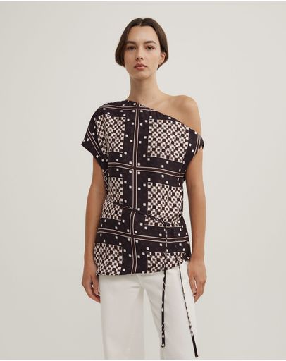 Checkered Tile Print