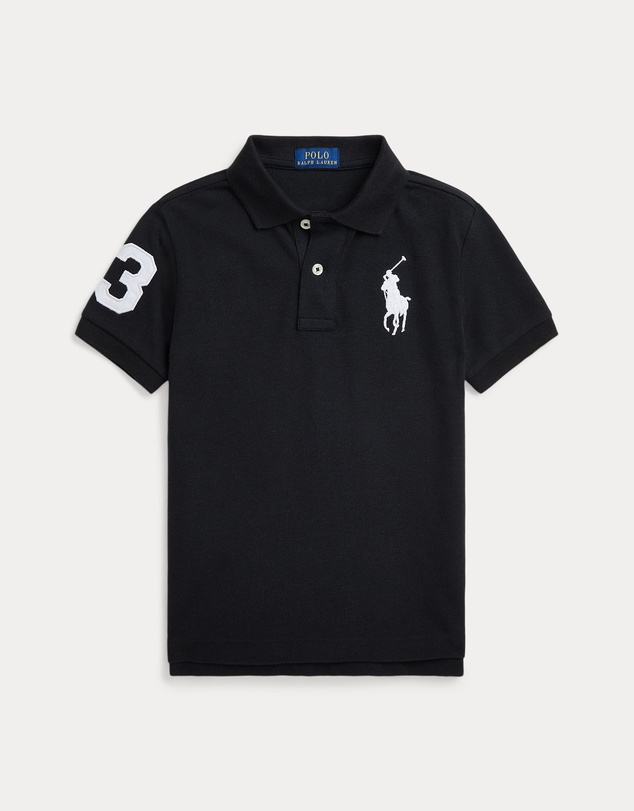 Polo Ralph Lauren - Big Pony Cotton Mesh Polo Shirt - Babies-Kids