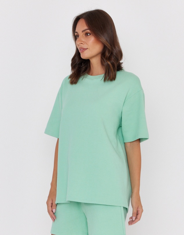 ALEXANDRA - Halo T-Shirt Sage