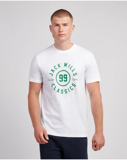Jack Wills - Ringer Graphic T-Shirt
