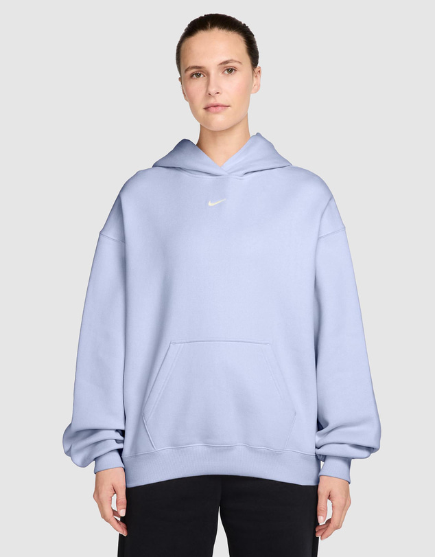 Nike - Studio Fleece Medium Weight Oversized Pullover Hoodie