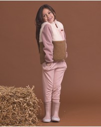 Crywolf - REVERSIBLE YETI VEST Harvest Colourblock