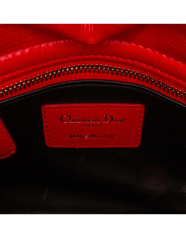 Pre-Loved by Azura Reborn - Pre-Loved dior Lady Dior Mini Bag Embroide