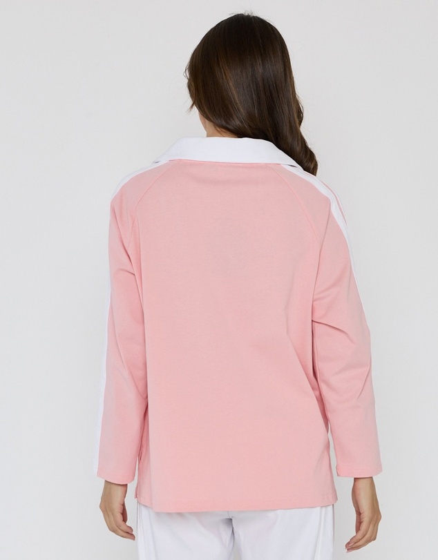ALEXANDRA - Amour T-Shirt Pink/White