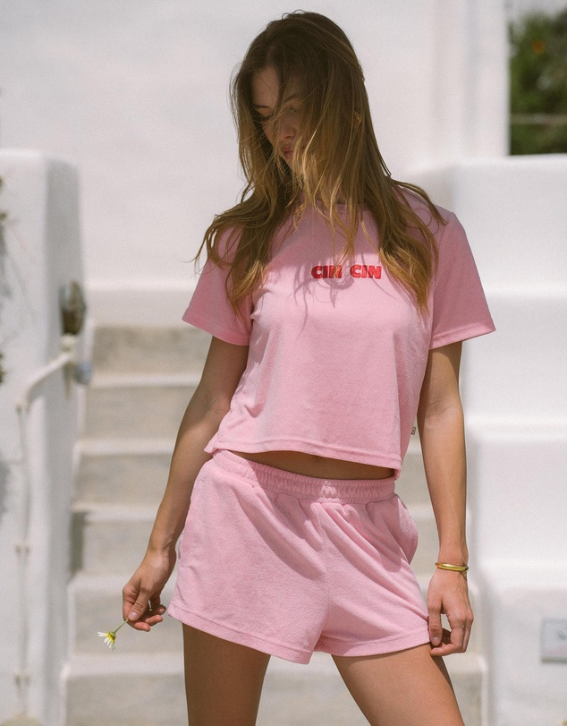 Araminta James - Signature Terry Shorts