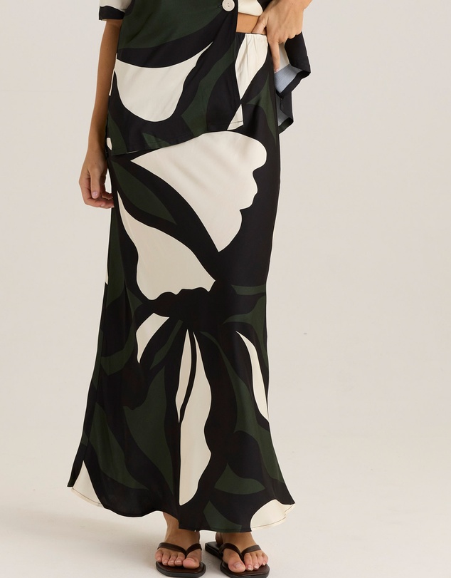 Sass - Tarni Satin Slip Skirt