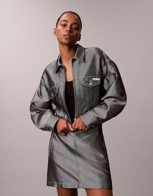 Calvin Klein Jeans - Denim Bomber Jacket