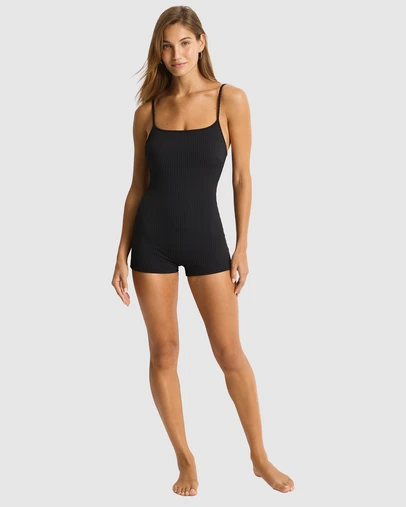 Sea Level Australia - Spinnaker Scoop Neck Boy Leg One Piece
