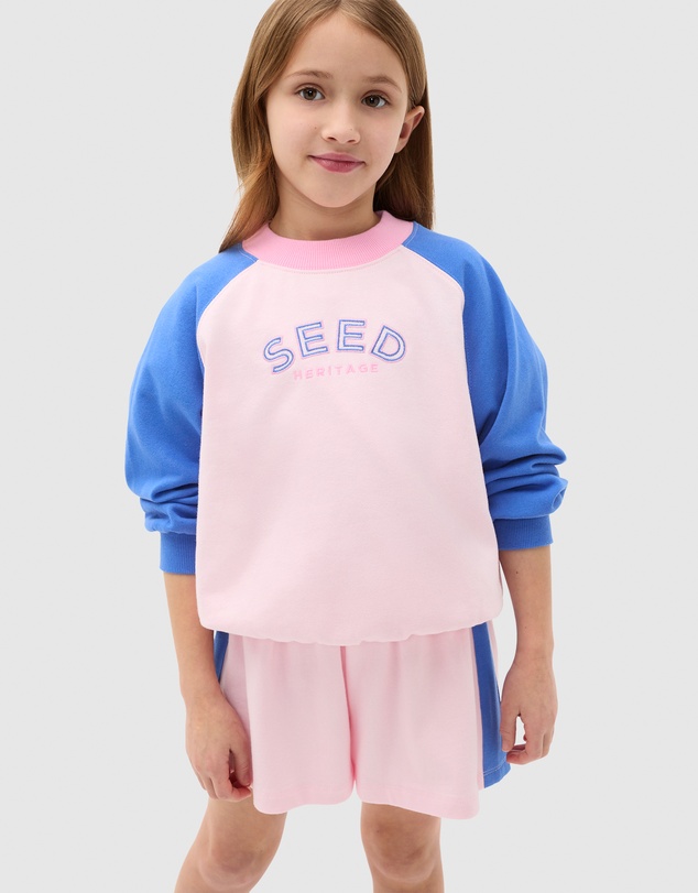 Seed Heritage - Raglan Logo Sweat