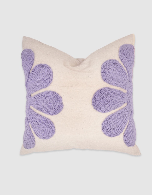 Bambury - Florian Square Cushion Lilac