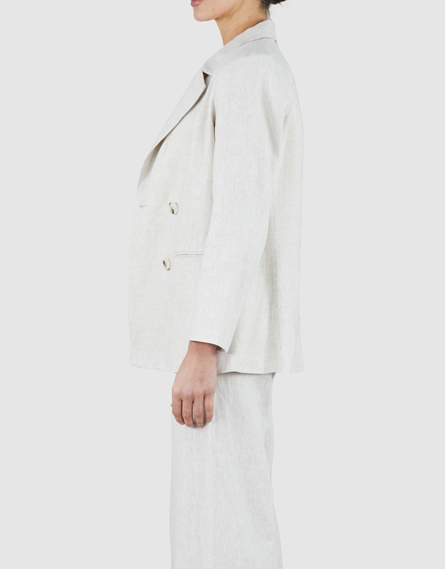 Amelius - Azure Linen Blazer