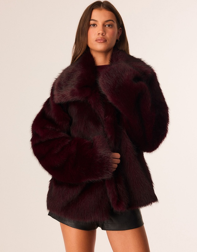 SNDYS - Leila Faux Fur Jacket
