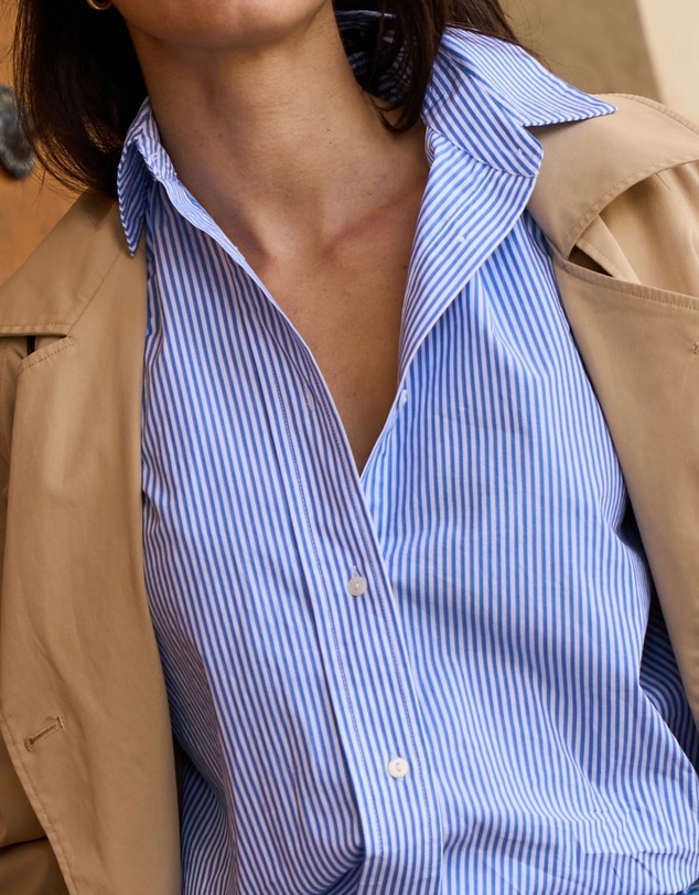 UNE PIECE - Striped Relaxed Button Up Shirt
