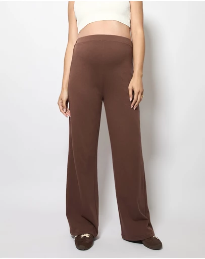 Soon Maternity - Harriette Wide Cotton Pants
