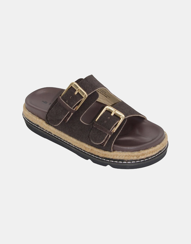 Human - Women's Matilda Sandals Chocolate Suede