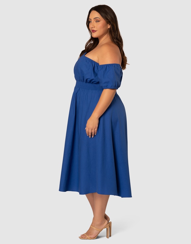 Pink Dusk by Curve Project - Brightside Midi Dress