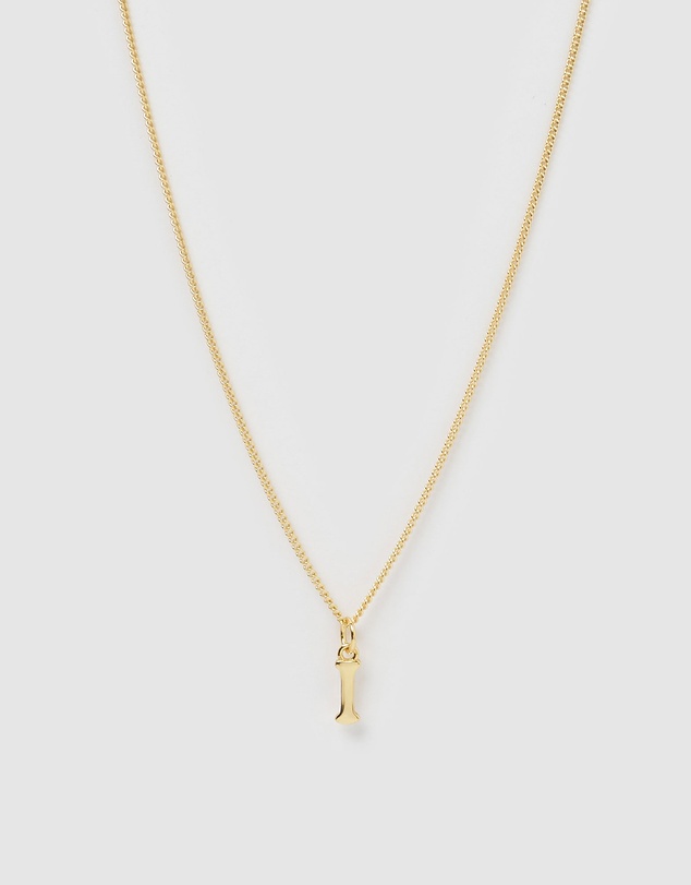 Izoa - Alphabet Letter I Necklace