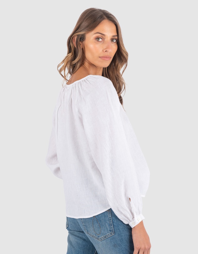 CAMIXA - Poem Linen Blouse