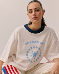 Araminta James - Speedway Tee