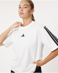 adidas Sportswear - Essentials 3-Stripes Boyfriend Tee