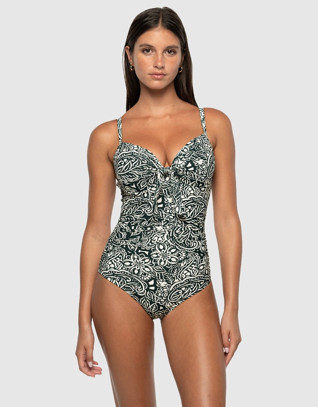 Nip Tuck Swim - Serigraph Isla DD/E Underwire Ruched Front One Piece