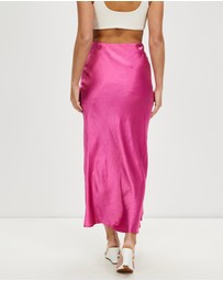 Third Form - Crush Bias Split Maxi Skirt