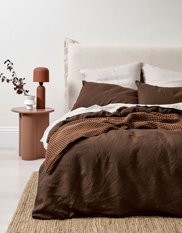 Aura Home - Emile Linen Quilt Cover