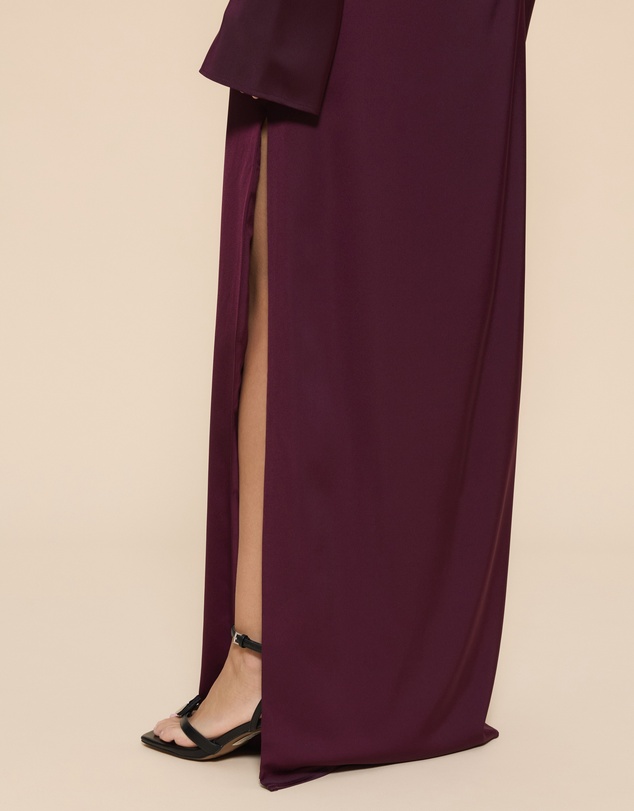 CHANCERY - Manar Asymmetric Draped Shoulder Dress