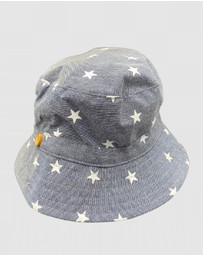 Jacaru - Jacaru 1876 Babies Blue Stars Bucket Hat