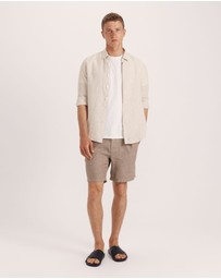 SABA - Anderson Classic Yarn Dyed Linen Shirt